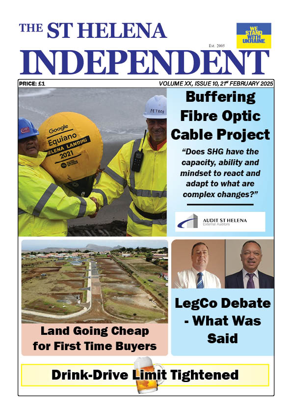 St Helena Independent 21st February 2025